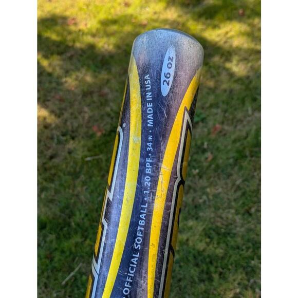 Louisville Slugger TPS Gold Slow Pitch Softball Bat SB23 34"/30oz 1.20 BPF USA - Picture 6 of 10